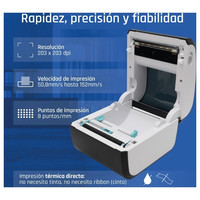 iggual Impresora etiquetas envíos 4X6 USB+Bluetoot-126 iggual Impresora etiquetas envíos 4X6 USB+Bluetoot