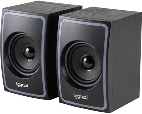 iggual Altavoces 2.0 10W mini-jack + USB Bluetooth-122 iggual Altavoces 2.0 10W mini-jack + USB Bluetooth