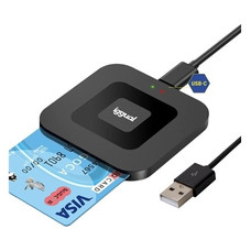 iggual Lector DNI SIP tarjetas ID USB-A / tipo C