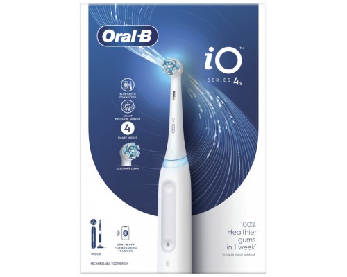 CEPILLO DENTAL BRAUN IO 4S BLANCO BLANCO