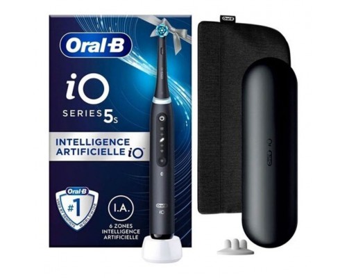 CEPILLO DENTAL BRAUN ORAL-B IO 5 ESTUCHE VIAJE 3 CABEZALES NEGRO-14211 CEPILLO DENTAL BRAUN ORAL-B IO 5 ESTUCHE VIAJE 3 CABEZALES NEGRO