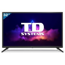 TV TD SYSTEMS K32DLX14H 32" HD USB HDMI NEGRO