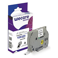 ARMOR WECARE Etiqueta Blanca Texto negro para BROTHER TZE231 12MM*8M (pedir 4 unidades)-2592 ARMOR WECARE Etiqueta Blanca Texto negro para BROTHER TZE231 12MM*8M (pedir 4 unidades)
