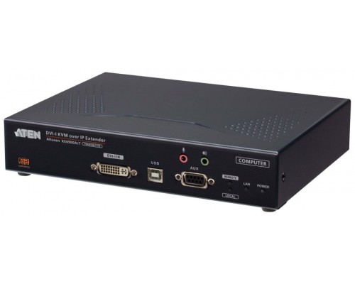 ATEN Transmisor de KVM DVI-I a través de IP de una sola pantalla con acceso a Internet (Espera 4 dias)