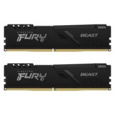 DDR4 KINGSTON 2X8GB 3200  FURY BEAST NEGRO