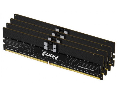 Kingston Technology FURY Renegade Pro módulo de memoria 128 GB 4 x 32 GB DDR5 4800 MHz ECC (Espera 4 dias)