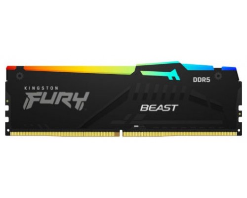 Kingston Technology FURY Beast RGB módulo de memoria 16 GB 2 x 8 GB DDR5 5600 MHz (Espera 4 dias)