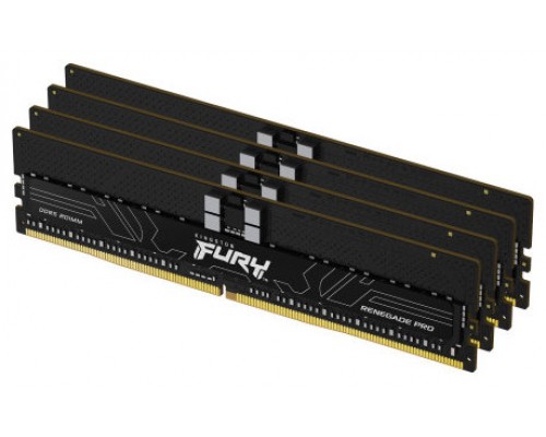 Kingston Technology FURY Renegade Pro módulo de memoria 128 GB 4 x 32 GB DDR5 6000 MHz ECC (Espera 4 dias)