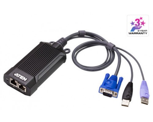 ATEN KG1900T interruptor KVM Negro, Azul, Púrpura (Espera 4 dias)