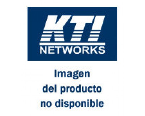 KTI Industrial 3-port, RJ-45 copper to 100FX fiber optic, media converting switch