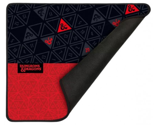 ALFOMBRILLA GAMING KONIX DUNGEONS AND DRAGONS ROJA