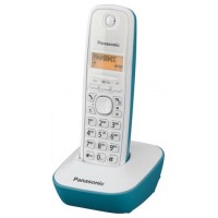 PANASONIC WIRELESS TELEPHONE KX-TG1611SPC WHITE/GREEN (Espera 4 dias)
