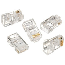 Gembird Conector RJ45 Cat.5 UTP S&oacute;lidos (100 uds.)