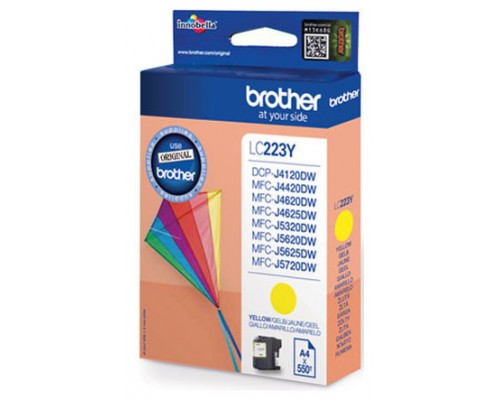 BROTHER Cartucho tinta  Amarillo MFCJ4420DW/MFCJ4620DW larga duracion