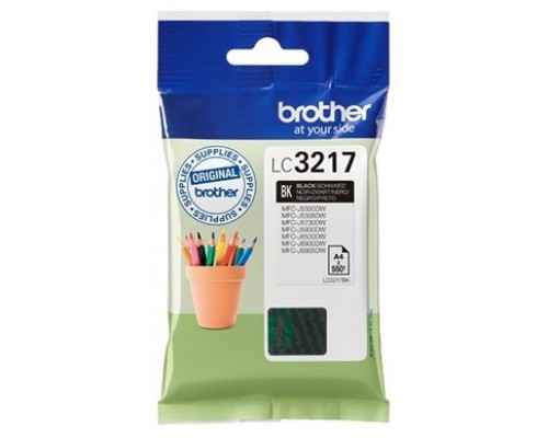 BROTHER Cartucho de tinta negra para MFCJ5330,MFCJ6530DW,MFCJ6930DW