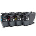 BROTHER Pack de 4 cartuchos de tinta negro, cian, magenta y amarillo LC3217VAL para MFCJ5330, MFCJ65-2593 BROTHER Pack de 4 cartuchos de tinta negro, cian, magenta y amarillo LC3217VAL para MFCJ5330, MFCJ65