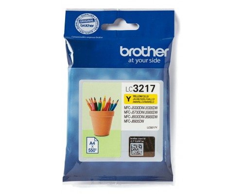 BROTHER Cartucho de tinta amarillo para MFCJ6530DW