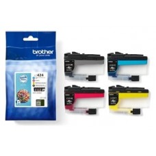 BROTHER multipack tinta para DCPJ1200W LC424VAL