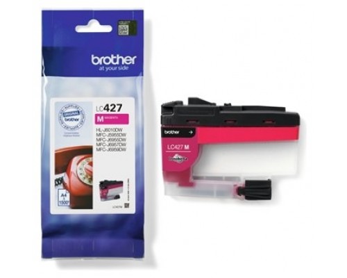 BROTHER cartucho de tinta Magenta para la mfcj5955dw y mfcj6955dw/LC427M