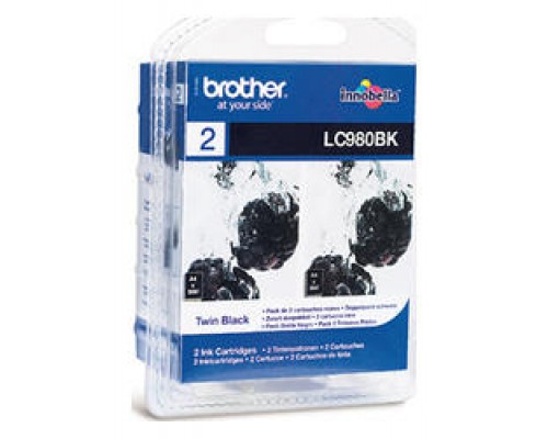 CARTUCHO NEGRO BROTHER DCP197C (LC980BK) (Espera 4 dias)