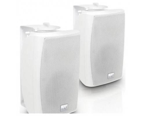 LD SYSTEMS INTEGRATION SERIE CONTRACTOR (LDCWMS42W100V) 4" 2-WAY WALL MOUNT SPEAKER 100 V WHITE (PAIR) WARRANTY 2 YEARS (PU4) (Espera 4 dias)
