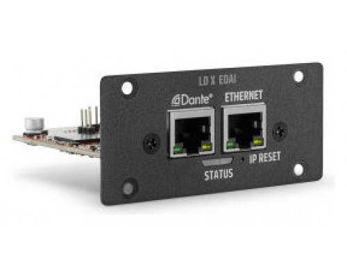 LD SYSTEMS INTEGRATION SERIE IPA (LDXEDAI) ETHERNET & DANTE AUDIO INTERFACE EXPANSION CARD FOR IPA SERIES WARRANTY 5 YEARS (PU20) (Espera 4 dias)