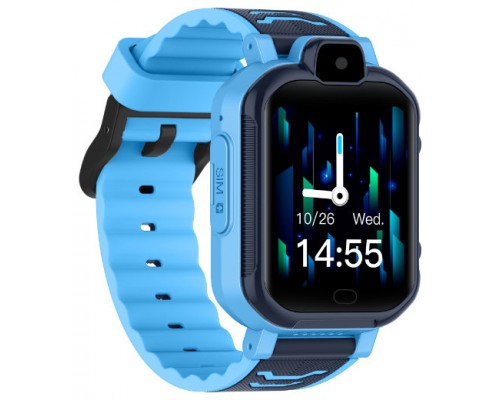 SMARTWATCH KIDS ALLO MAX LOCALIZADOR/VIDEOLLAMADAS 4G GPS AZUL LEOTEC (Espera 4 dias)