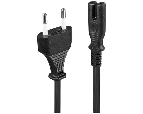 Lindy 30421 cable de transmisión Negro 2 m CEE7/16 C7 acoplador (Espera 4 dias)-1051 Lindy 30421 cable de transmisión Negro 2 m CEE7/16 C7 acoplador (Espera 4 dias)