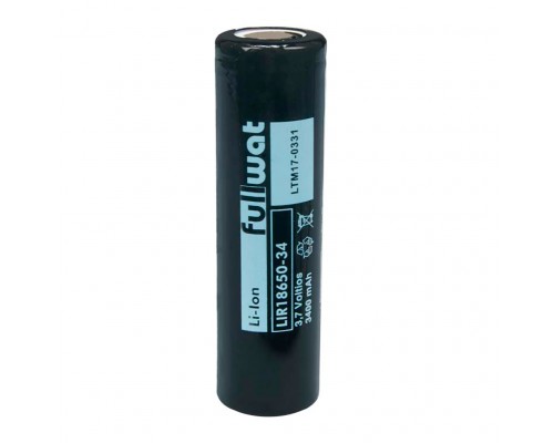 PILAS LR 18650 RECARGABLE UNIROS 2500mAh 3,6V