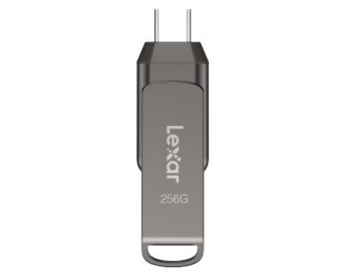 Lexar JumpDrive LJDD400256G-BNQNG unidad flash USB 256 GB USB Tipo C 3.2 Gen 1 (3.1 Gen 1) Gris (Espera 4 dias)