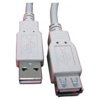 CABLE ALARGADOR USB 2.0 5 MTS LL-CAB-SB-1250 (Espera 5 dias)
