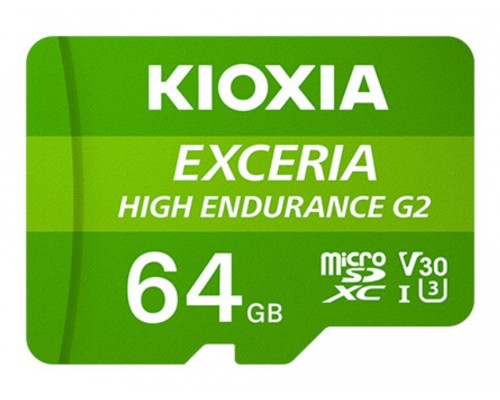 MICRO SD KIOXIA 64GB HIGH ENDURANCE G2-1423 MICRO SD KIOXIA 64GB HIGH ENDURANCE G2
