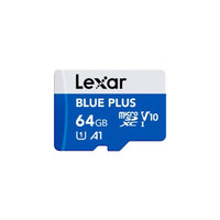 Lexar BLUE PLUS 64 GB MicroSDXC UHS-I (Espera 4 dias)-1053 Lexar BLUE PLUS 64 GB MicroSDXC UHS-I (Espera 4 dias)
