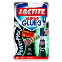 ADHESIVO INSTANTANEO SUPER GLUE-3GR. POWER GEL LOCTITE 2640067 (MIN12) (Espera 4 dias)