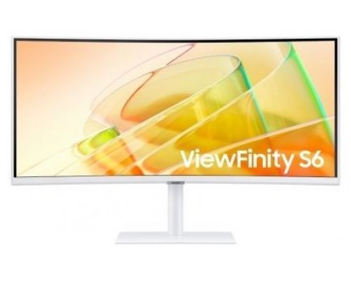 Samsung LS34C650TAU pantalla para PC 86,4 cm (34") 3440 x 1440 Pixeles 4K Ultra HD LED Blanco (Espera 4 dias)