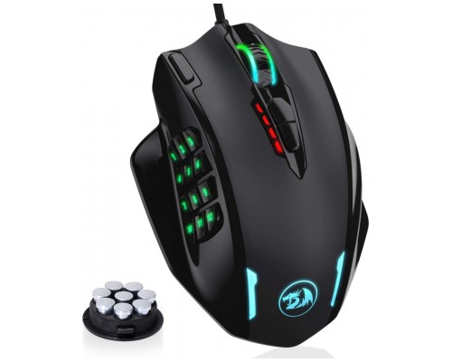 Redragon - IMPACT Raton Gaming RGB Negro