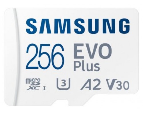 MEMORIA SD MICRO 256GB SAMSUNG SDXC EVO PLUS CLASE 10