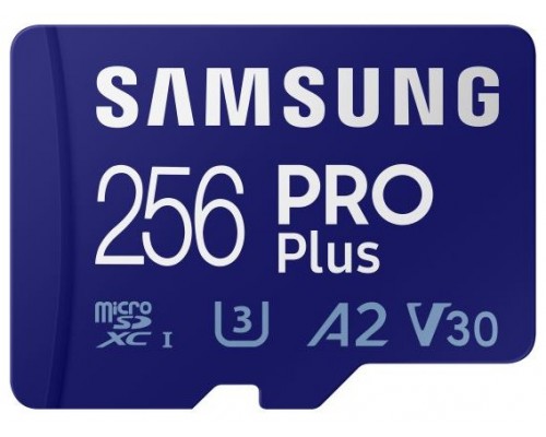Samsung PRO Plus memoria flash 256 GB MicroSDXC UHS-I Clase 10 (Espera 4 dias)