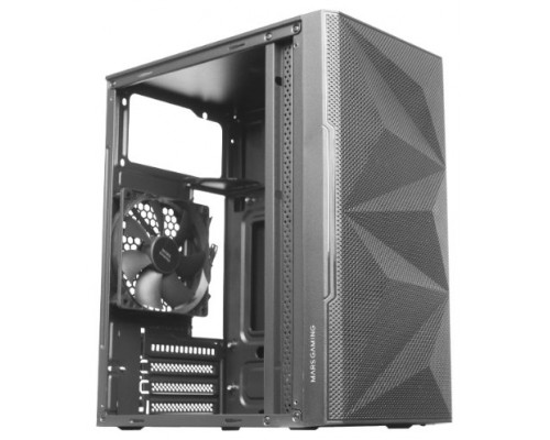 CAJA MINITORRE MICROATX MC1500 NEGRO MARS GAMING (Espera 4 dias)