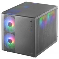 CAJA MINITORRE MICROATX MC400 NEGRO MARS GAMING (Espera 4 dias)