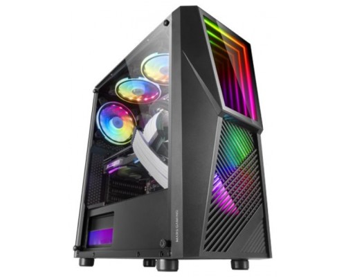 CAJA ATX SEMITORRE GAMING MARS GAMING MC777 BLACK