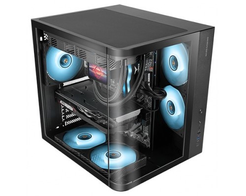 CAJA SEMITORRE ATX MC-CURV NEGRO MARS GAMING (Espera 4 dias)
