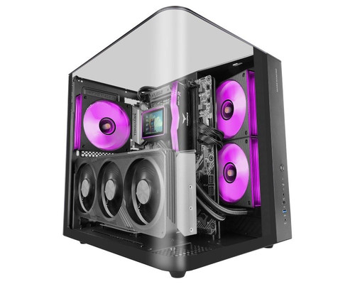 CAJA ATX CUBE MARS GAMING MCINFINIOLITE NEGRA CRISTAL-1609 CAJA ATX CUBE MARS GAMING MCINFINIOLITE NEGRA CRISTAL