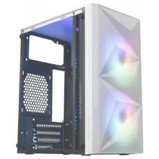 CAJA MINITORRE MICROATX MCME BLANCO MARS GAMING (Espera 4 dias)