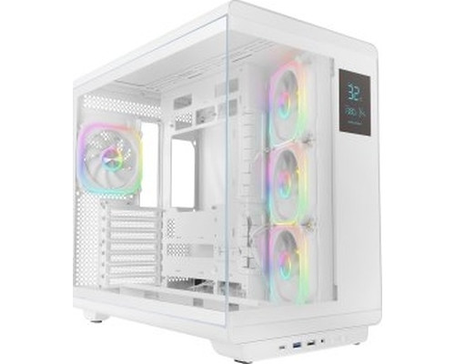 CAJA SEMITORRE ATX MC-REV PRO BLANCO MARS GAMING (Espera 4 dias)