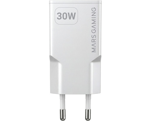 CARGADOR USB GAN MARS GAMING MD-GAN30W 30W 1xUSB-C-1601 CARGADOR USB GAN MARS GAMING MD-GAN30W 30W 1xUSB-C
