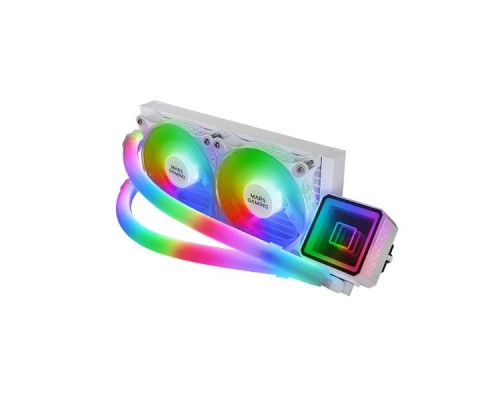 VENTILADOR AUXILIAR A-RGB 120MM MF-3D BLANCO MARS GAMING (Espera 4 dias)