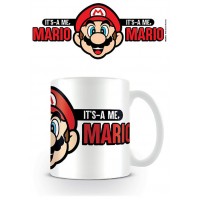 TAZA DESAYUNO SUPER MARIO ITS A ME - MARIO PYRAMID INTERNATIONAL REDSTRING MG24845 (Espera 4 dias)