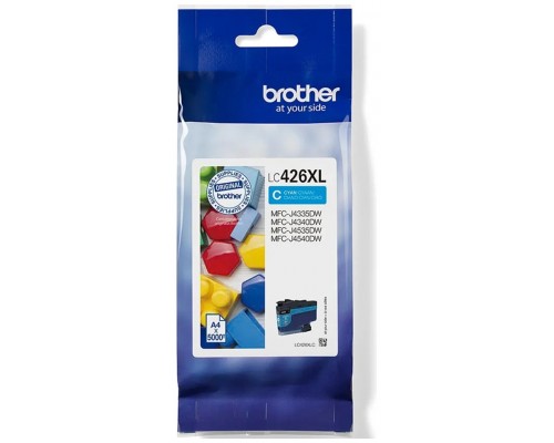 BROTHER tinta xl cian para MFCJ4340DW/MFCJ4540DW/MFCJ4540DWXL LC426XLC