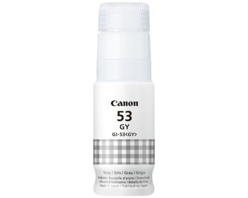 CARTUCHO BOTELLA TINTA GRIS GI-53 CANON (Espera 4 dias)